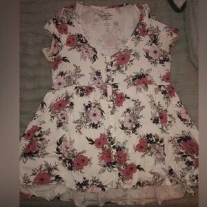 Torrid Super Soft Knits Floral Top